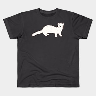 ferret illustration Kids T-Shirt